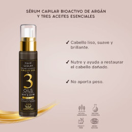 SERUM CAPILAR BIOACTIVO DE ARGÁN Y 3 ACEITES