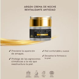 ARGÁN CREMA DE NOCHE REVITALIZANTE ANTIEDAD