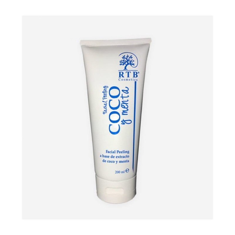 Peeling Facial Coco y Menta RTB Cosmetics